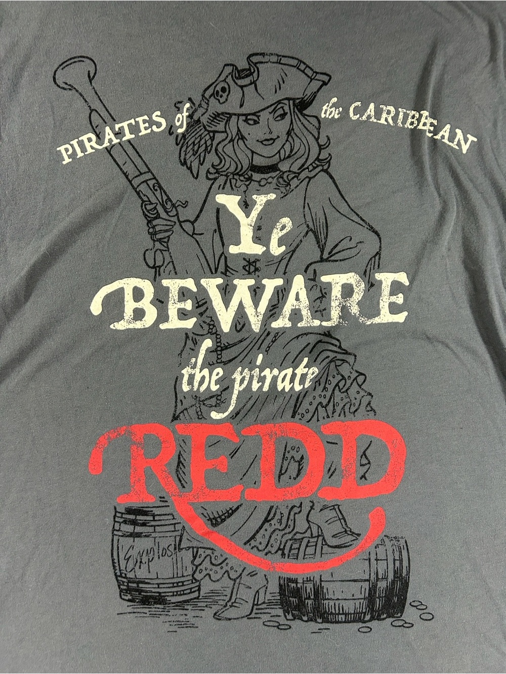 Disney Pirates of the Caribbean Beware Redd 3X